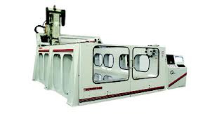 Heavy duty five-axis CNC router designed to provide long-term stability