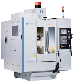 Bridgeport GX-250 5AX 5-axis vertical machining centre (VMC) from Hadinge